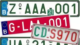 commerciele kentekenplaat